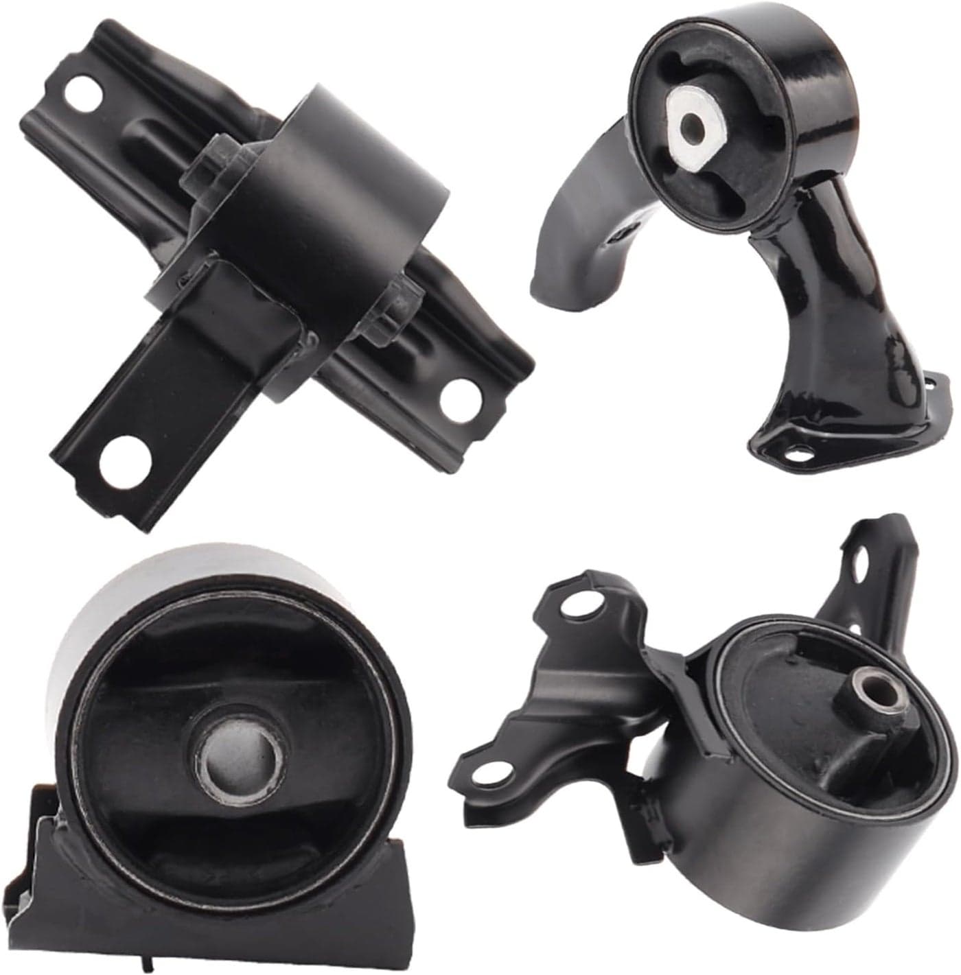 SHICHU Engine Motor Mount Set for Dodge Caliber, Compass, and Patriot (2007-2017) - 4 Piece Replacement
