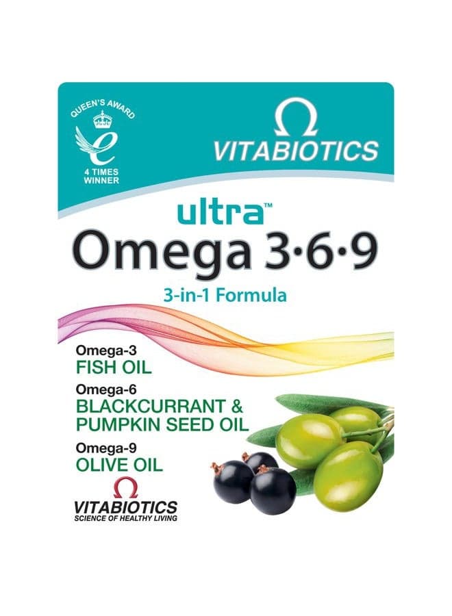 Ultra Omega Capsules - Pack of 60