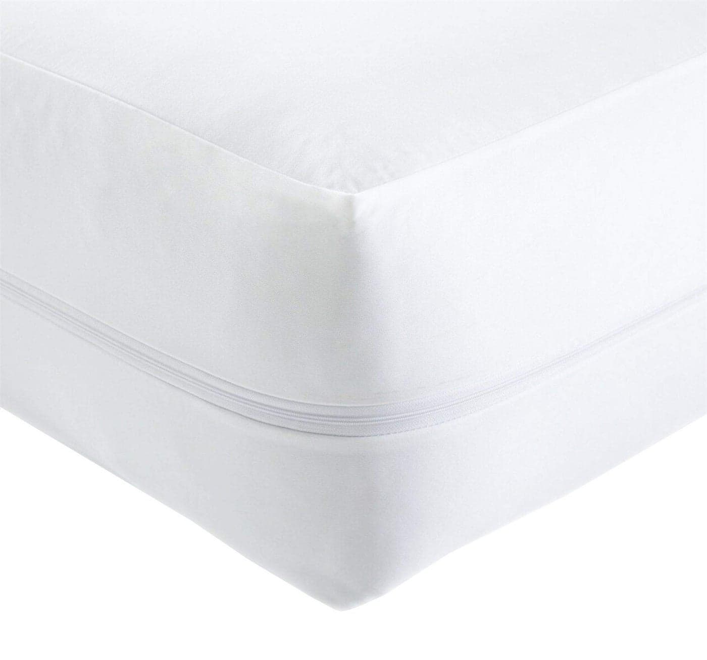 Olivia Rocco Anti Bed Bug Zipped Waterproof Mattress Total Encasement Protector Cover Super King