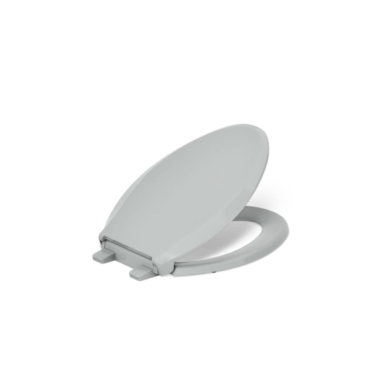 KOHLER CACHET Nightlight Soft Close Toilet Seat Elongated ReadyLatch GripTight Hardware Ice Grey