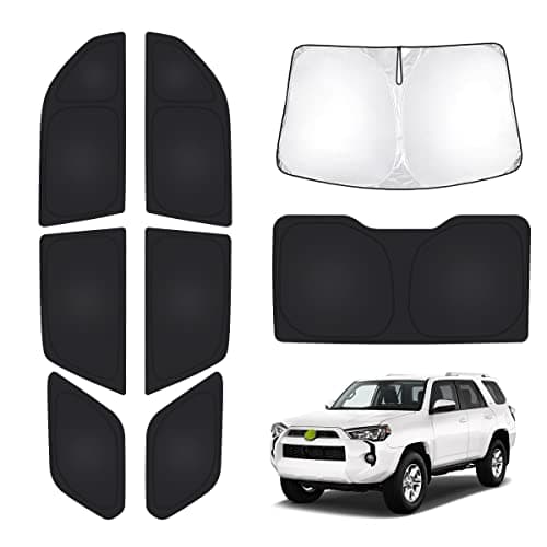 T TGBROS Window Sunshade Custom Fit for 2018–2022 Honda Accord Windshield Side Rear Window Full Set Privacy Car Sun Shades Foldable Blocks UV Ray Keeps Your Vehicle Cool 8PCS