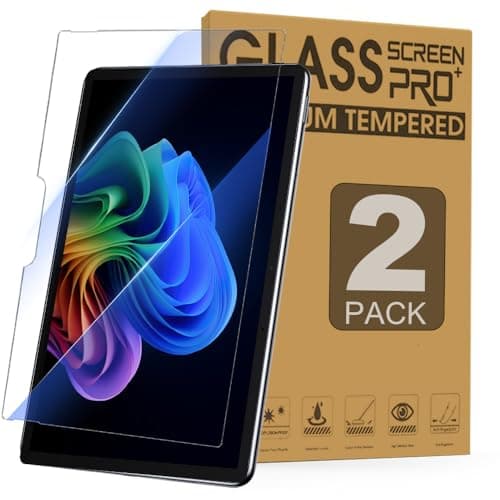Junfire [2 Packs Anti Blue Light Screen Protector for Microsoft Surface Pro 12-inch 2025 Release, Surface Pro12 Tempered Glass Screen Film, 9H Hardness/Scratch Resistant/Bubble Free/Anti Glare