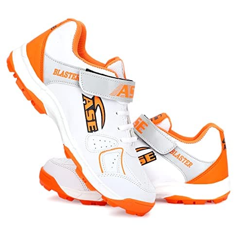 ASE Men's Orange Professional Cricket Shoes 7 UK/IND