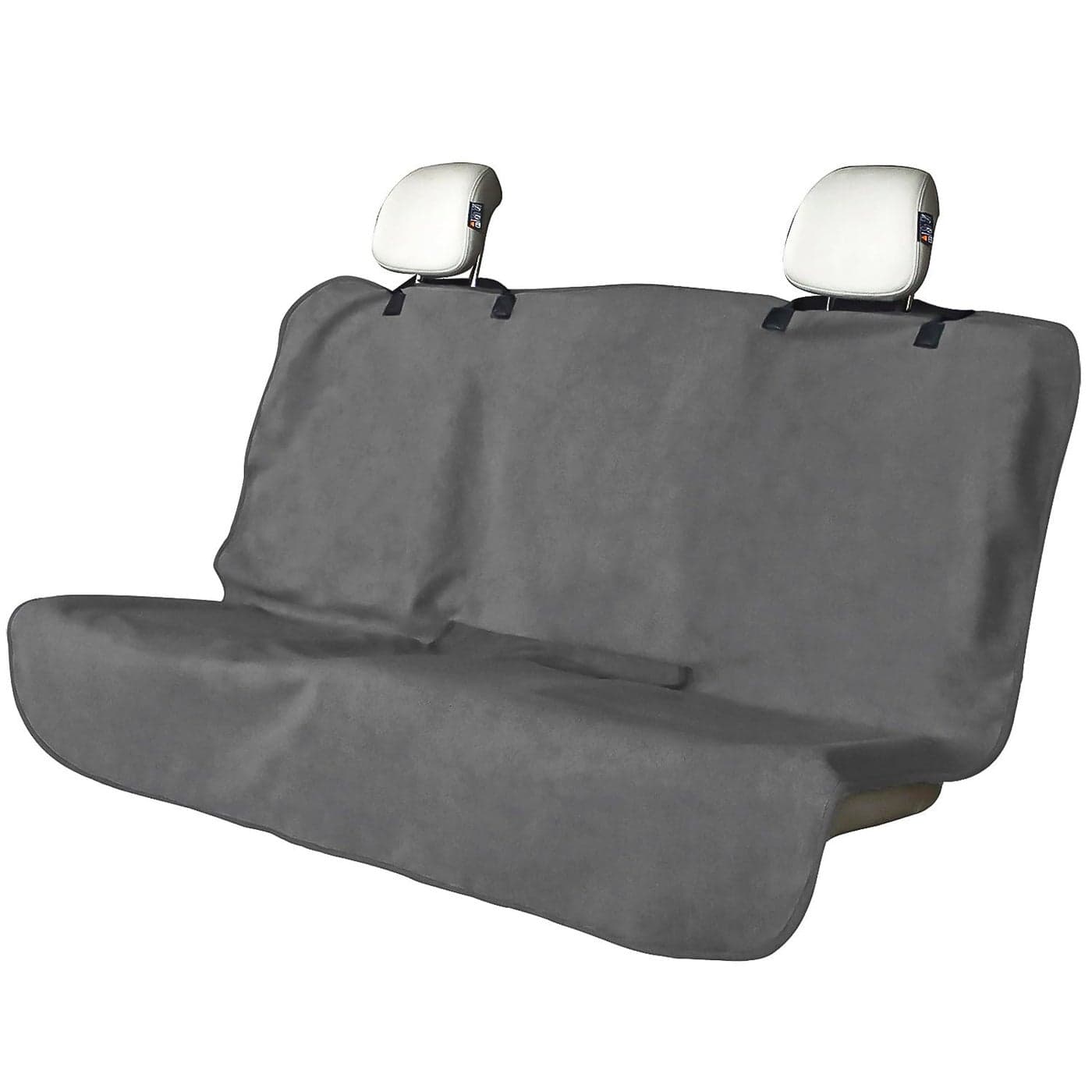 DECKALY Waterproof Backseat Cover for Car Trucks Van SUV Jeep Rear Bench Towel Seat Covers Car Seat Protector for Gym Swimming Universal Fits for Truck Van and SUV Bench Grey