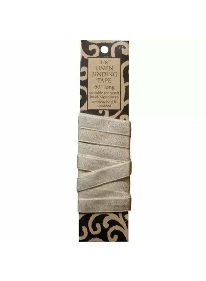 Books By Hand, 3/8" Linen Book Binding Repair Tape, 60 inch Long