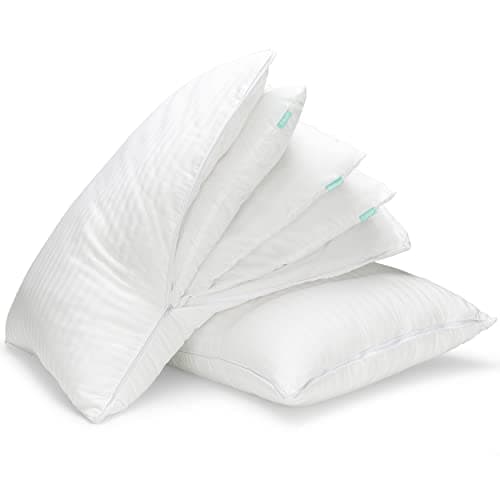 EverSnug Adjustable Layer Pillows for Sleeping Set of 2 Cooling Luxury Pillows for Back Stomach or Side Sleepers Queen Pack of 2