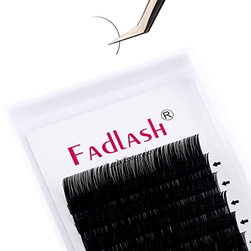 Eyelash Extensions D Curl FADLASH Lash Extensions 020 Thickness Premium 11mm Silk Classic Eyelash Extensions Supplies 020D 11mm