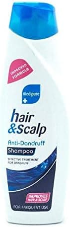THREE PACKS Medipure Hair Scalp AntiDandruff Shampoo 400ml