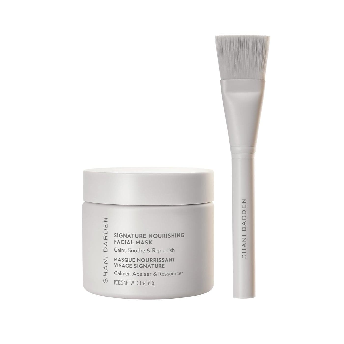 SHANI DARDEN SKIN CARE Signature Nourishing Facial Mask A Nourishing Bentonite Clay Mask for Soothing Face Redness and Irritation with Colloidal Oatmeal and Squalane 21 fl oz