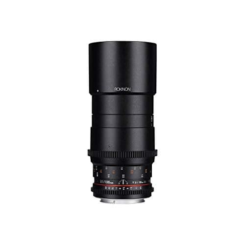 Rokinon Cine DS 100mm T3.1 ED UMC Full Frame Telephoto Macro Cine Lens for Canon EF Digital SLR Cameras