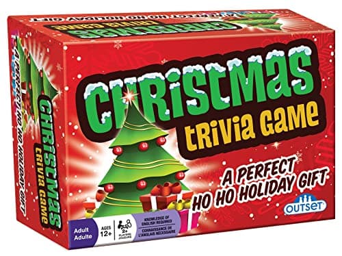 Christmas Trivia Game a Perfect HoHo Contains Over 200 Cards Great Party Game for Ages 12 and up by Outset