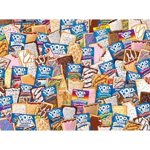 RoseArt - Kellogg's - Pop Tart Party - 1000 Piece Jigsaw Puzzles for Adults