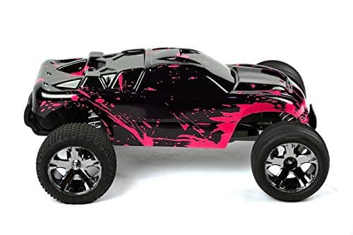 SummitLink Custom Body Muddy Hot Pink Over Black Compatible for 110 Scale RC Car or Truck Truck not Included RNR01