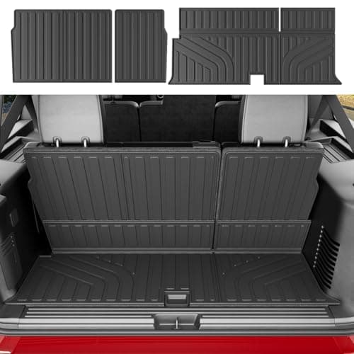 xipoqix 78 Seats Cargo Mat Compatible with 20032017 Ford Expedition Lincoln Navigator 3rd Row Backrest Mat TPE Replacement for 20032017 Ford Expedition Accessories Trunk Mat3rd Row Backrest Mats