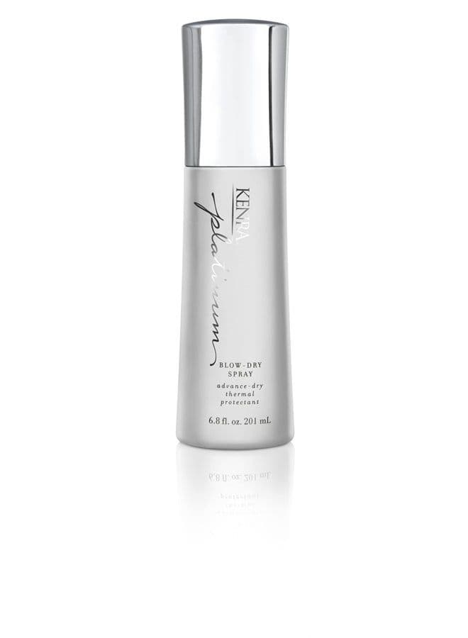 Kenra Platinum Blow-Dry Spray | Time-Saving Heat Protectant | Detangles, Smooths, and Softens | Eliminates Frizz & Resists Humidity | Medium To Coarse Hair | 6.8 fl. oz