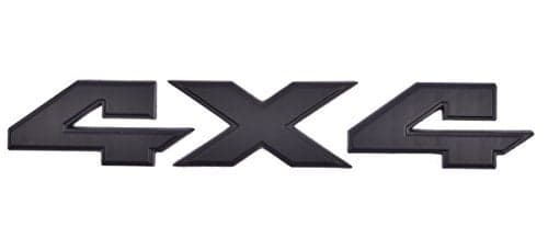 Aimoll RAM 4X4 Emblems Nameplate 3D Decals Stickers Replacement for RAM 1500 2500 3500 (Matte Black)