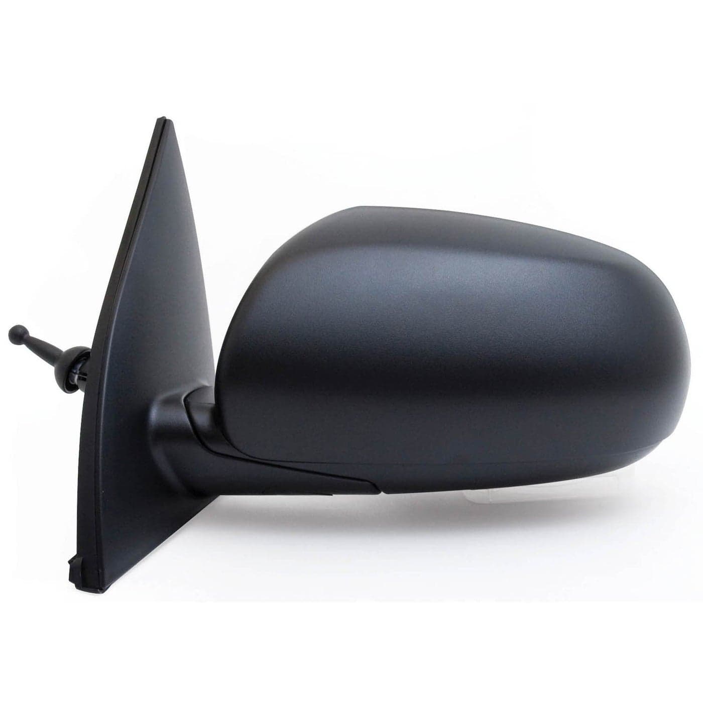 Fit System Driver Side Mirror for Hyundai Accent SedanHatchback Textured Black Foldaway Manual Remote