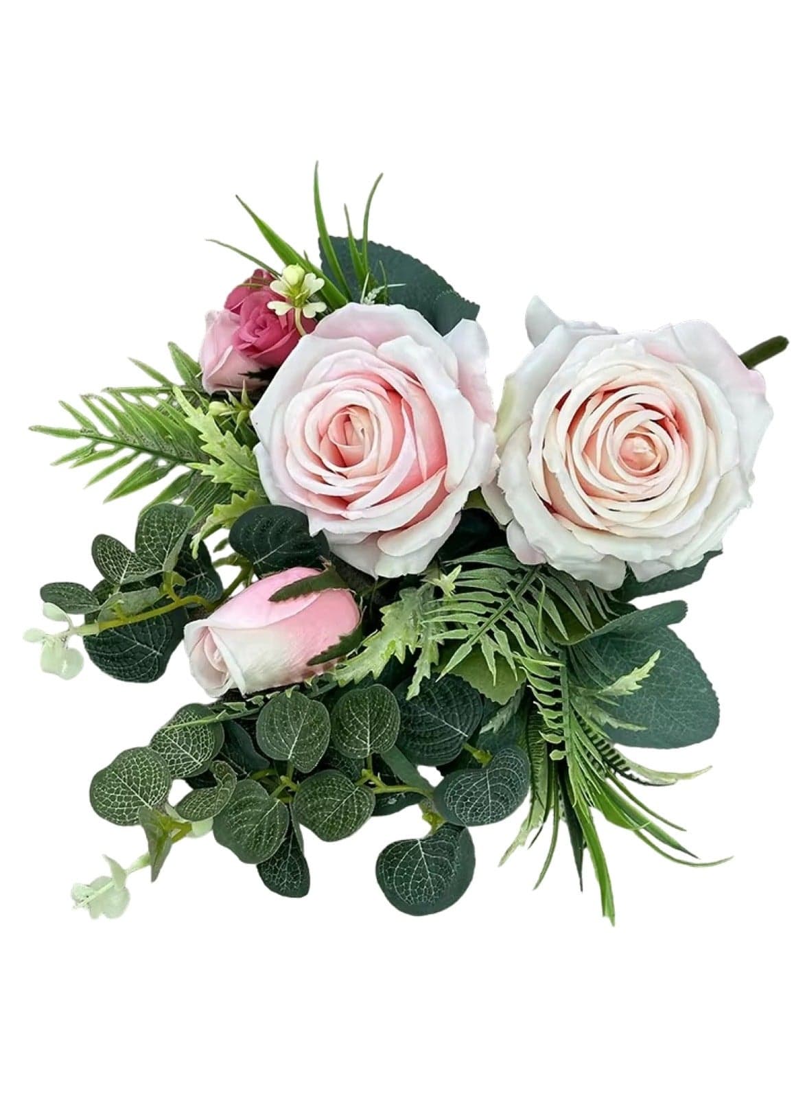 Artificial Flowers Beautiful Rose for Home Decoration Light Pink