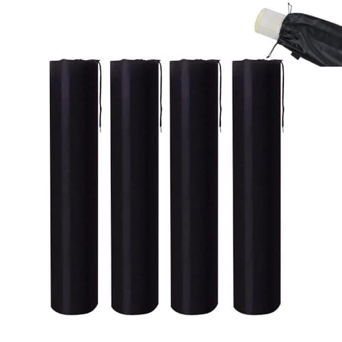 Primst 4PCS Carpet Waterproof Storage Bag, Oxford Cloth Drawstring Rug Bags, Fits 78" Wide Rugs, Ideal for Moving, Storing and Transporting Carpets (10" x 85")
