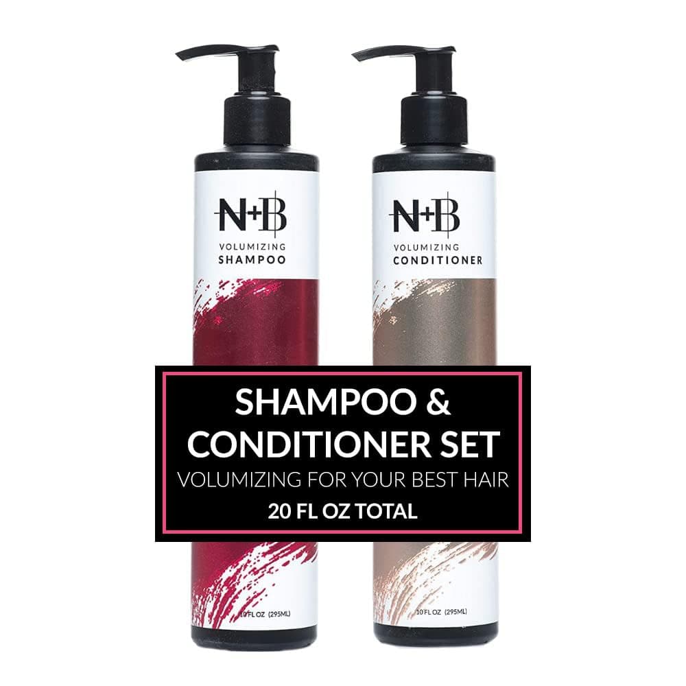 Nicole Brizee NB Volume Shampoo Conditioner Set SulfateFree ParabenFree Strengthens Hydrates Volumizes Nourishes For All Hair Types USA Made