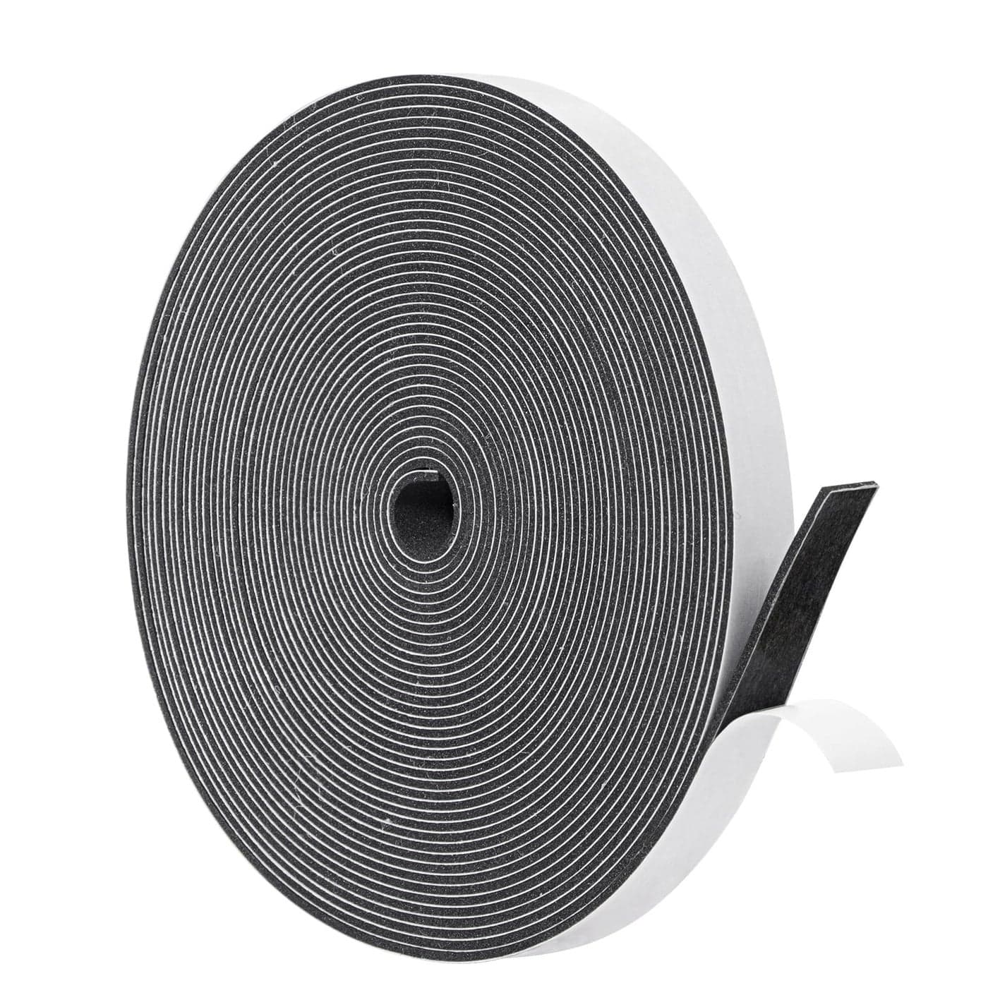 Yotache High Density Foam Tape Neoprene Weather Stripping 12 x116 for Door Insulation Soundproofing Rattle Total 33 Feet Long