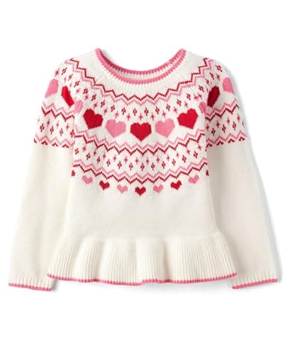 Gymboree,and Toddler Long Sleeve Sweaters,Vday Peplum,2T