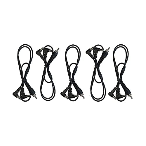 Kurrent Electric (5) Pack of 2 Way Split Effects Pedal DC Power Cables for CIOKS Power Supplies