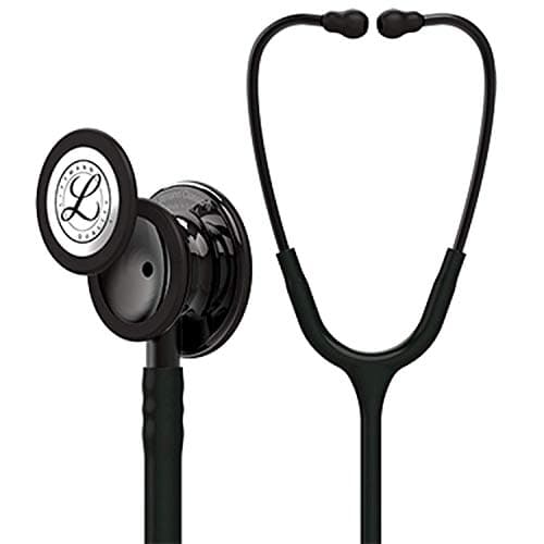 Littmann 3m Classic III Monitoring Smoke-Finish Black Tube Stethoscope (27 Inch)