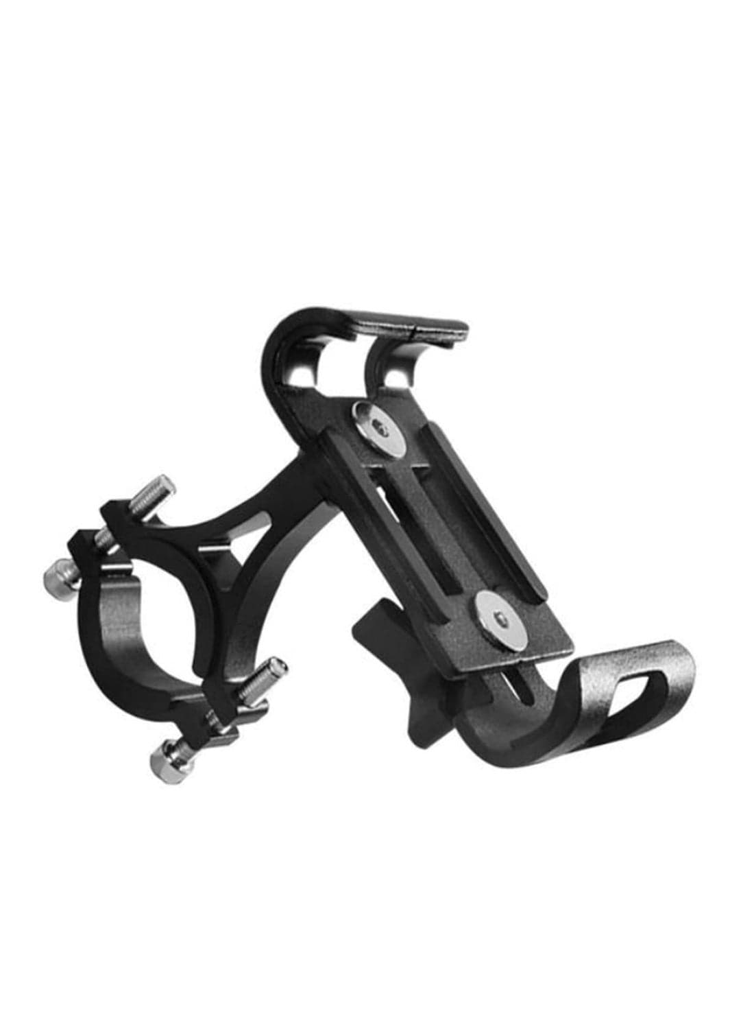 1PCS Motorcycle Bike Phone Holder 360° Rotate Metal Bicycle Stand Universal Anti-slip Bracket GPS Navigation Clip Support For Phones cell phones with screen size from 7cm-9.5cm