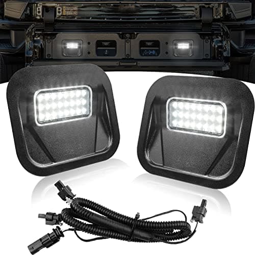 XTAUTO LED Tailgate Step Light - Truck Bed Multi-Pro Lamp Assembly Kit Compatible with GMC Sierra 1500 2500 3500 HD & Chevrolet Silverado 1500 2500 3500 HD (2020-2021) Replacement for 84347814
