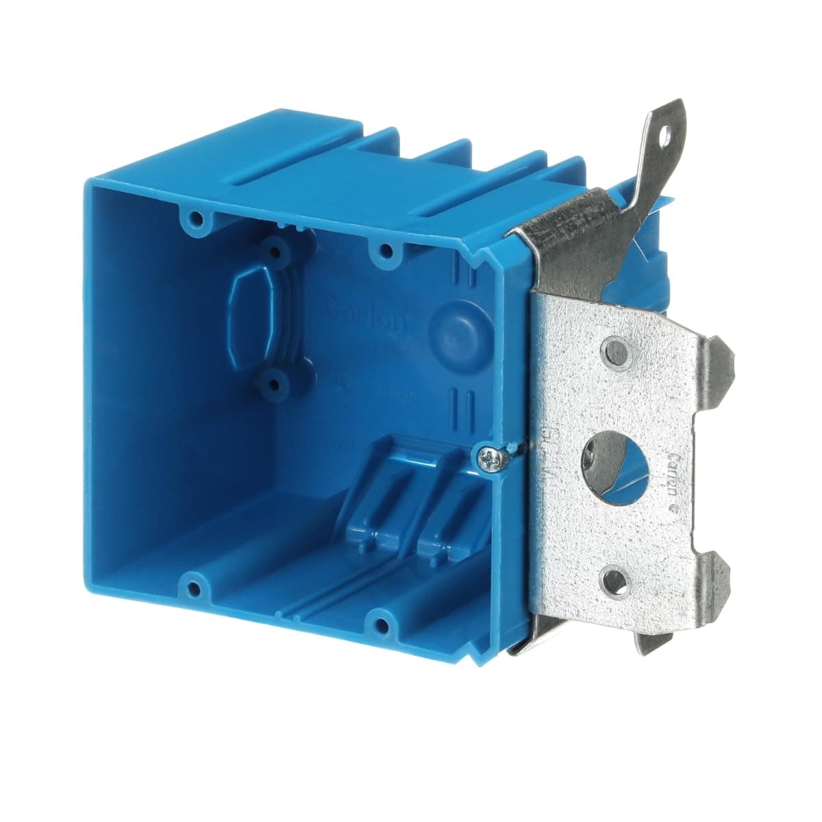 Carlon B234ADJ Outlet Box New Work 2 Gang 358Inch Length by 558Inch Width by 3Inch Depth Blue