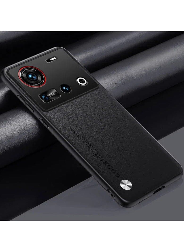 Case Compatible with ZTE Nubia Z70 Ultra Case, Plain Leather Skin-friendly Phone Case Matte Bumper Soft Edge Shockproof Protective Cover for Nubia Z70 Ultra 5G