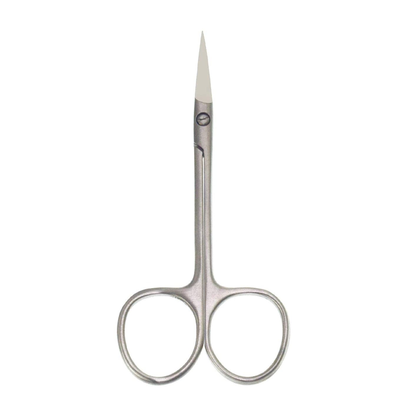 Motanar Cuticle Nail Scissors Stainless Steel Precision Manicure Scissor Extra Pointed Straight Fingernail Scissor 37 Inch