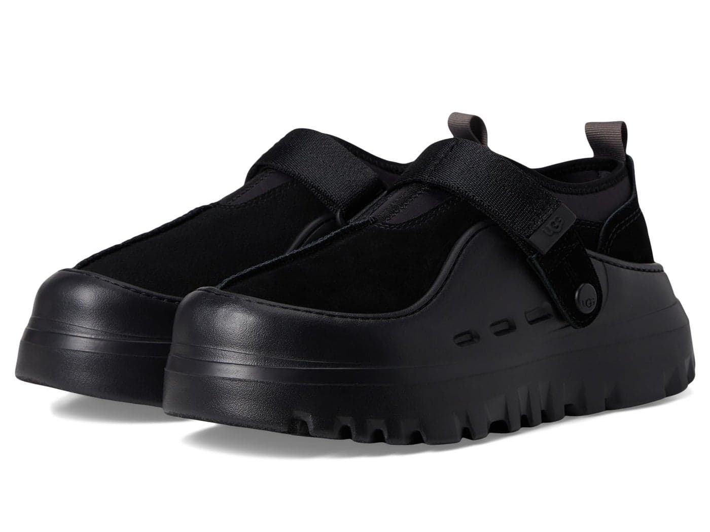 UGG Men's Peakmod LowCut Shoe, Black/Black, 9