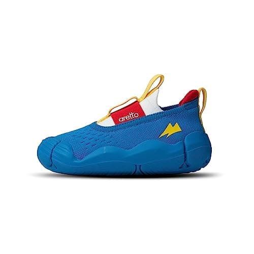 ARETTO Leaps, Kids Everyday Wear Shoes, Size S3 | EU 26, 27, 28 | Age 3-4 Years | Happy Hopper