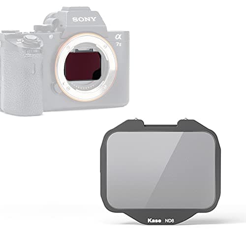 Kase Clipin ND8 ND09 3 Stops FilterBuiltin Camera ND Filter Optical Glass for Sony Alpha Camera A7A7IIA7IIIA7RA7RIIA7RIIIA7RIVA7SA7SIIA7SIIIA9A9IIFX3