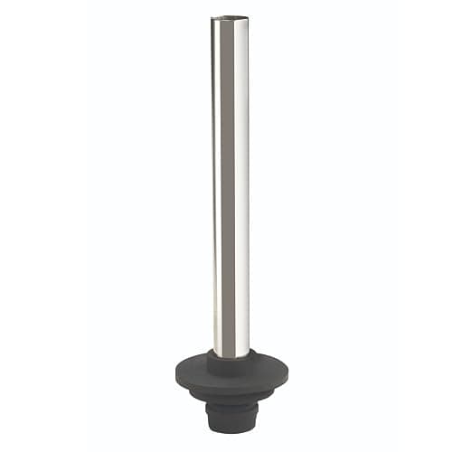 Krowne 23-151 Universal Overflow Pipe, for bar Sinks, fits 1", 1-1/4" & 1-1/2" drains, Stainless Steel