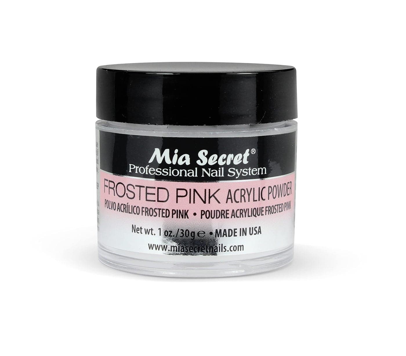 Mia Secret Frosted Pink Acrylic Powder 1oz