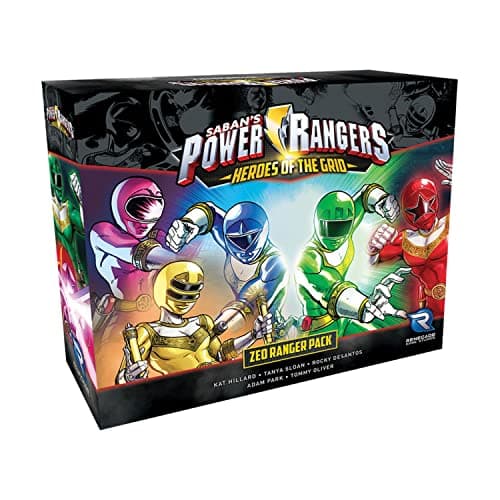 Renegade Game Studios Power Rangers Zeo Ranger Pack Board Game Expansion 25 Players Ages 14