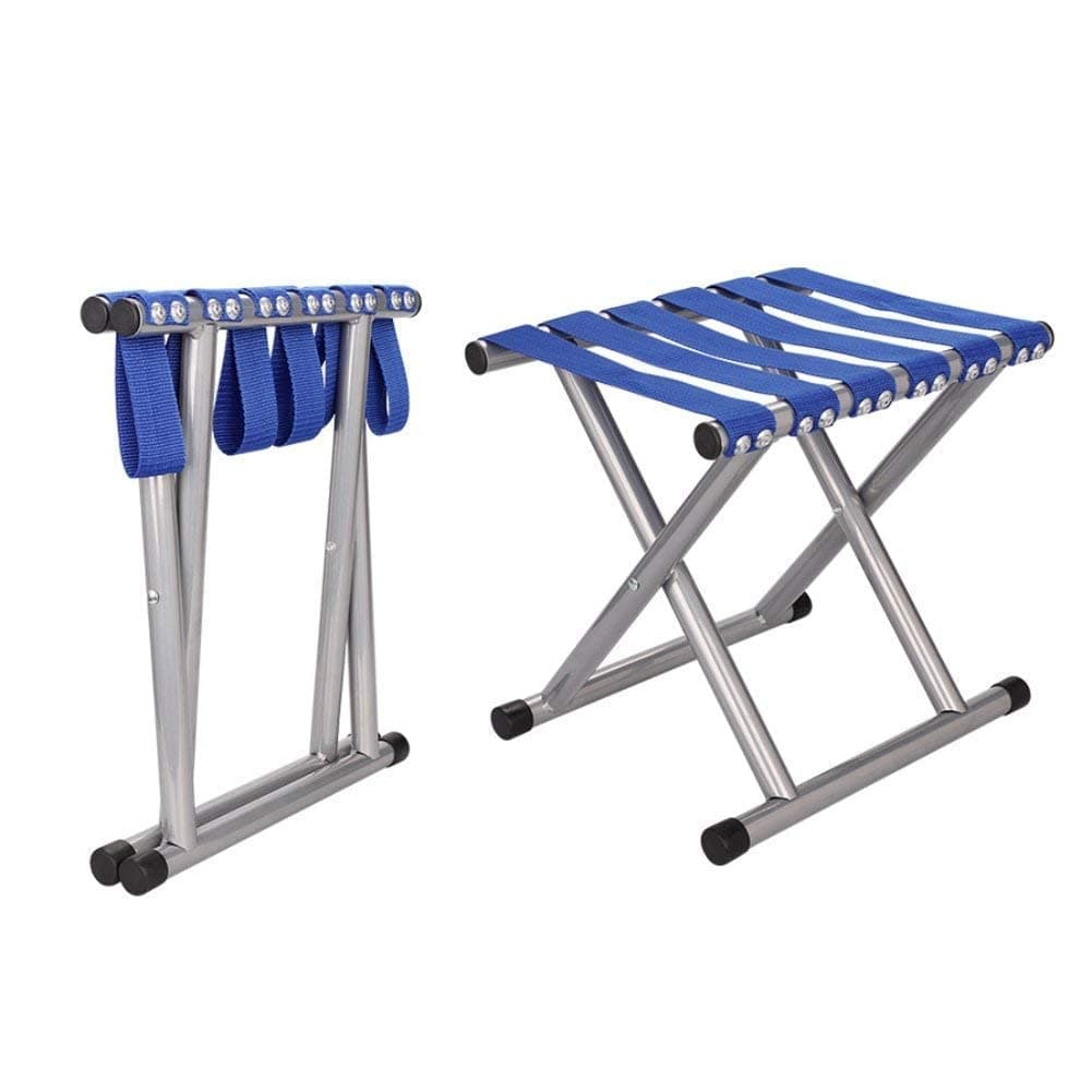 EARTHCONE Portable Folding Stool Heavy Duty Outdoor Folding Chair Garden Folding Chair Camping Hiking Stools Picnic Tables Collapsible Stool for Travelling 1Pcs