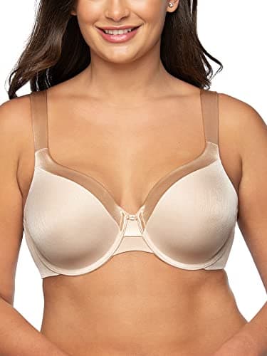 Vanity Fair Women's Illumination Full Figure Zoned-In Support Bra 76338, Rose Beige, 40D