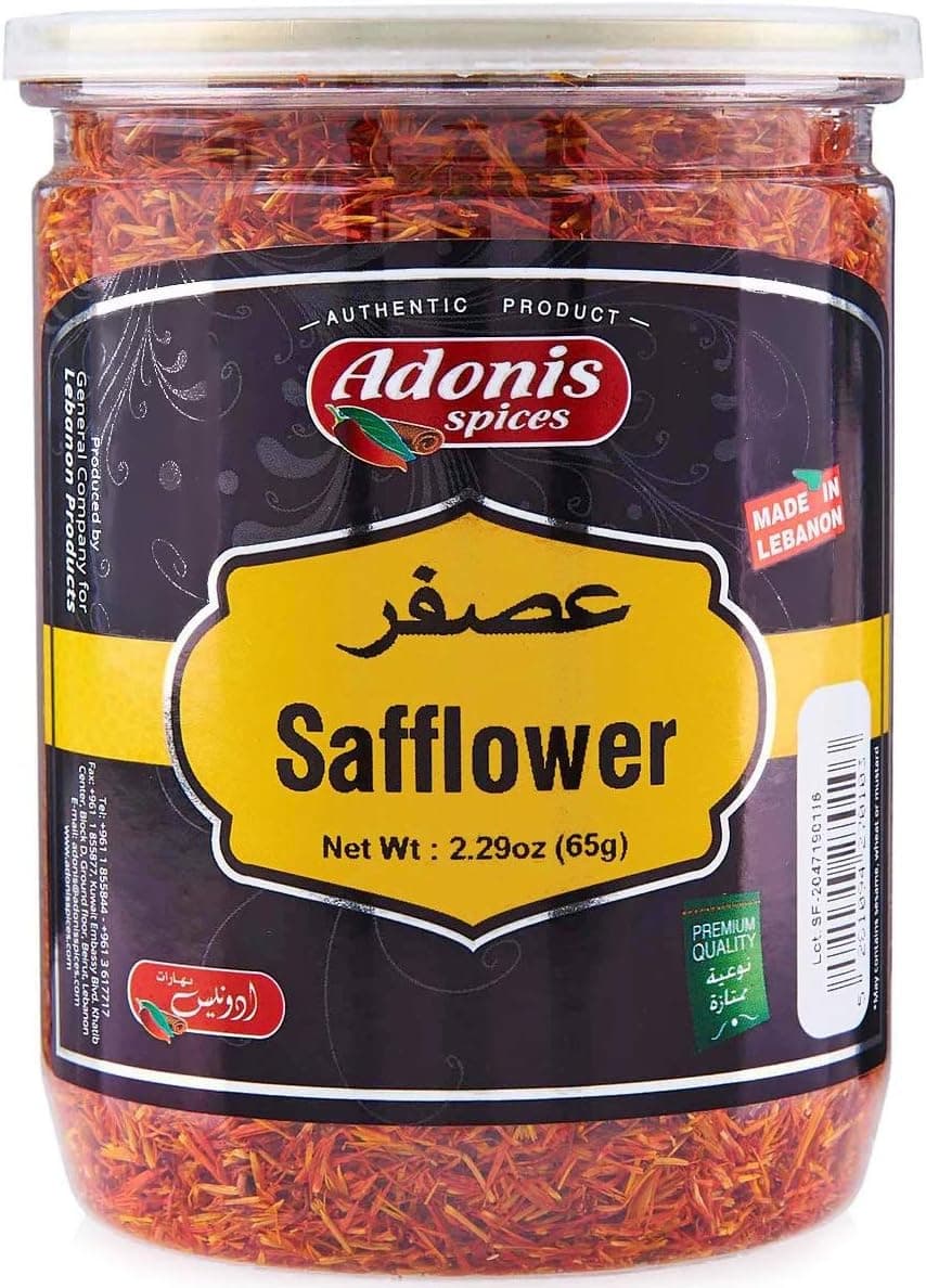 Adonis Dried Safflower Petals - 65g