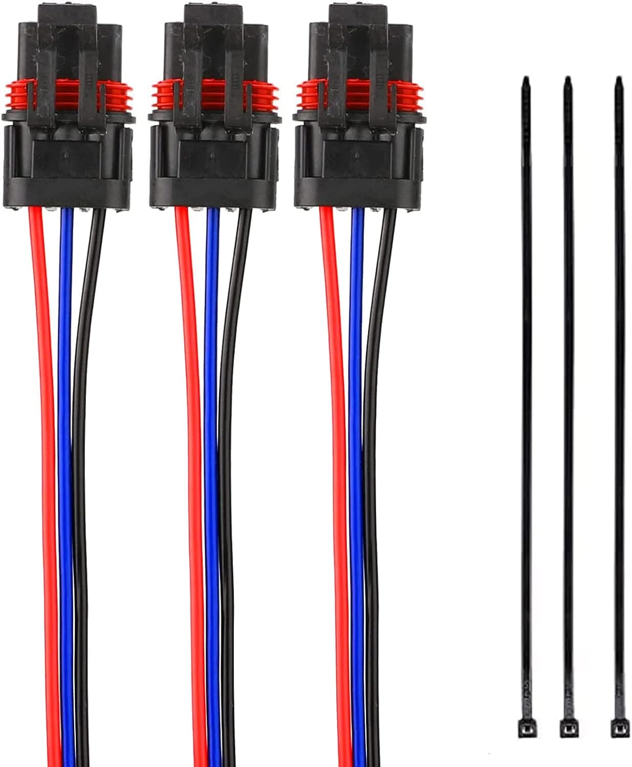 Tutor Auto 12Awg Pulse Power Plug Connector Pigtail