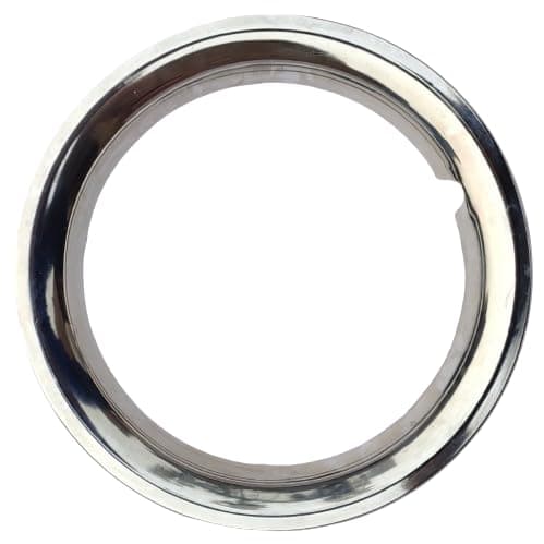 PRIGAN Chrome 16 Inch Ring Style Wheel Cap/Wheel Cover for All 16 Inch Cars, Universal Model (Set of 4 Pcs) Model- Trim Chrome 16