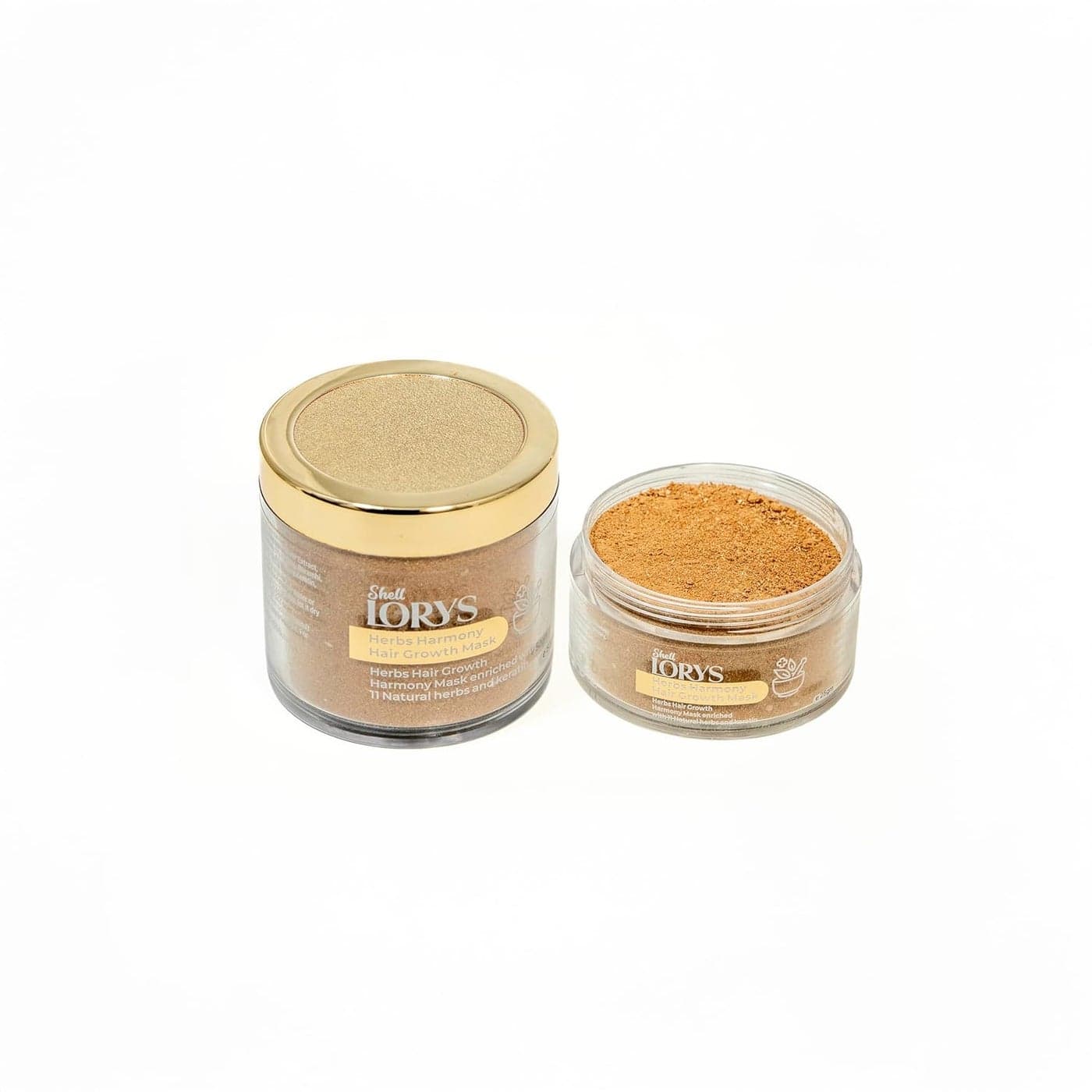 LORYS 11 Herbs Harmony Hair Growth Mask Sandalwood Infused with a Blend of Natural Herbs Nourishes Hair Promotes Hair Growth Supports a Healthy Scalp Ideal for All Hair Types 25gm50gm