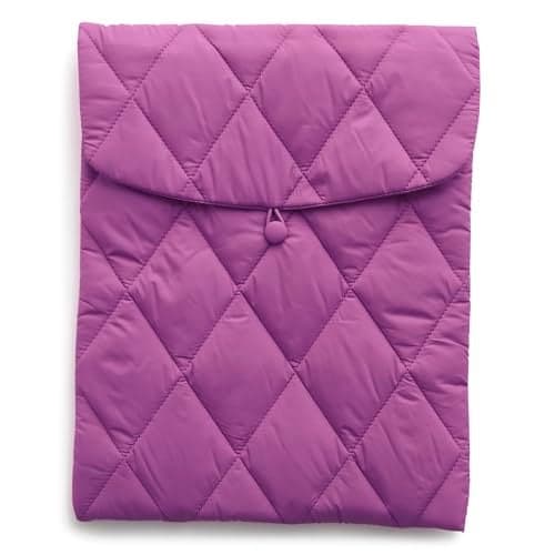 Vera Bradley Women's Featherweight Small Envelope Tech Sleeve, Iris Orchid, One Size