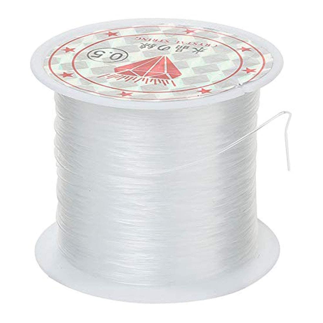DIY Crafts Pack of 6 Roll, Jewellery Beading Nylon Cord, Streachable Jewellery Beading Nylon Cord(Pack of 6 Roll, Jewellery Beading Nylon Cord)
