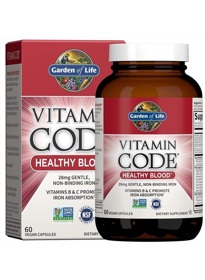 Vitamin Code Healthy Blood 60ct Capsules