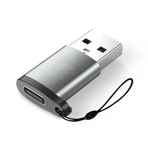 CELLMASTER Type C to USB Connector Adapter/Type a to Type Covnerter Works with Laptops,Chargers,and More Devices with Standard USB A Interface