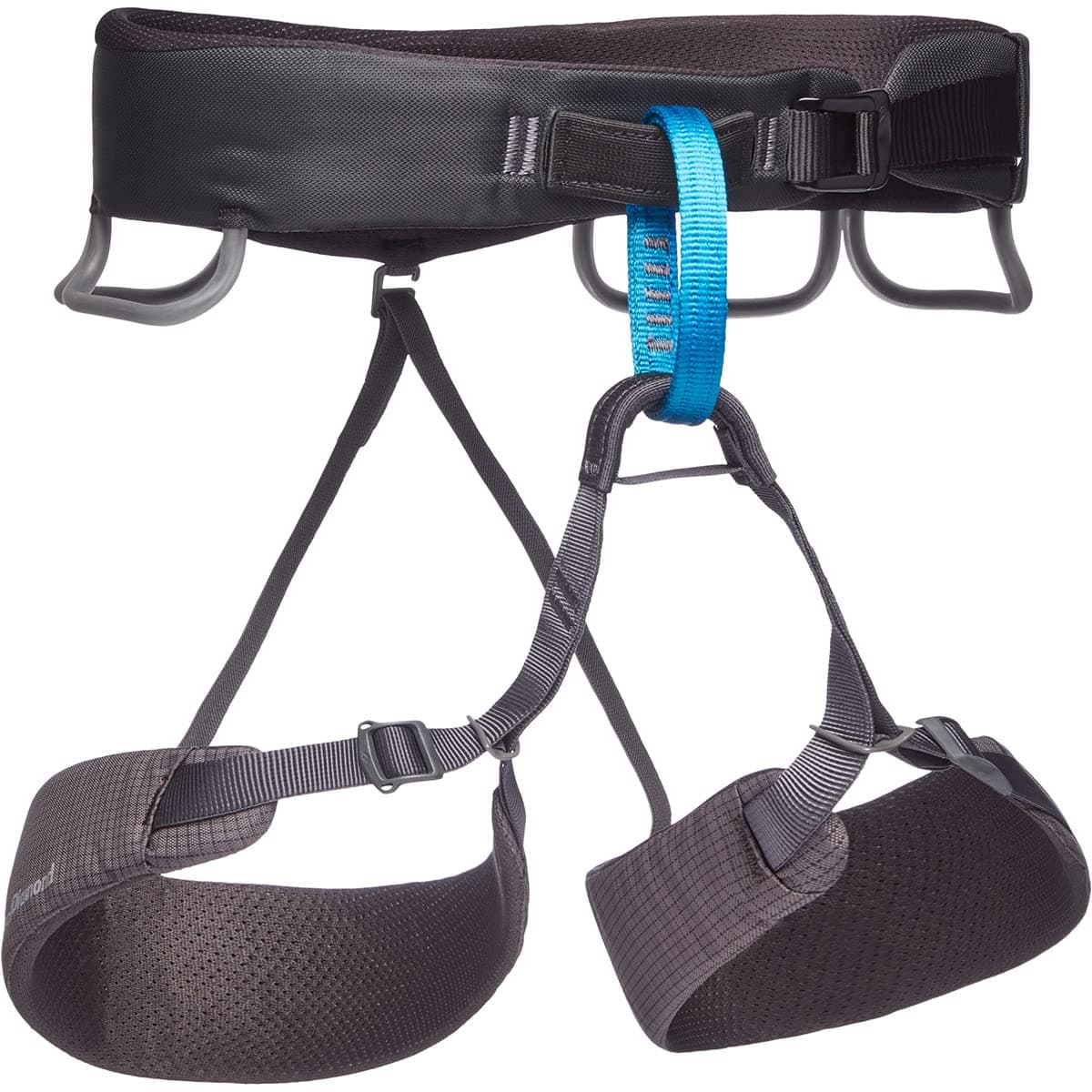 BLACK DIAMOND Mens Momentum Rock Climbing Harness Anthracite Medium